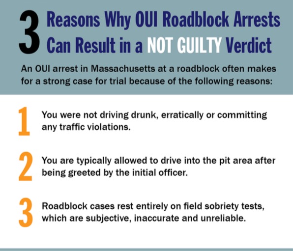OUI Roadblocks