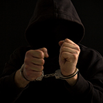 Handcuffed man / Focus this hand