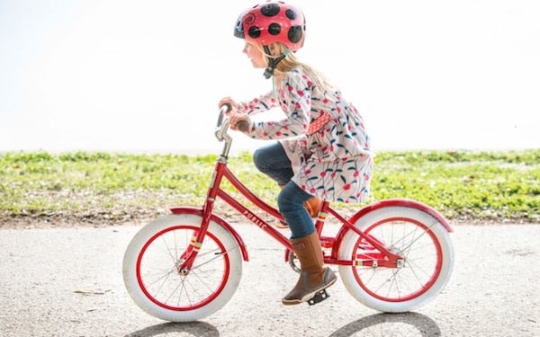 girl in bike