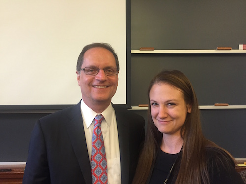 Julie with attorney of Making a murder