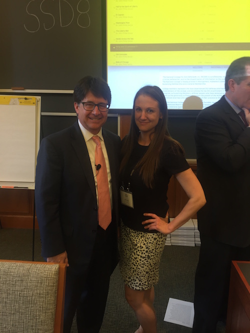 Julie with attorney of Making a murder